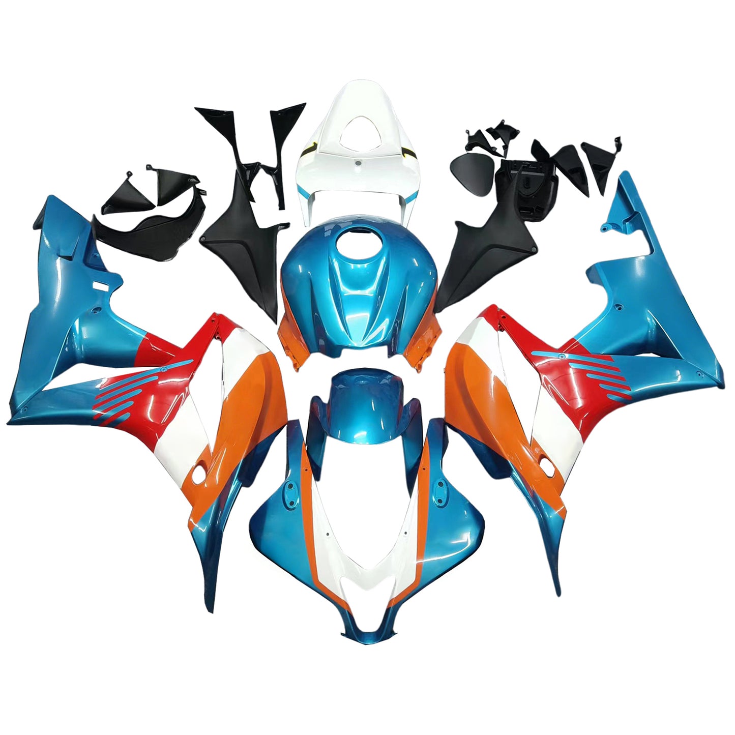 Amotopart Honda CBR600RR 2007-2008 F5 Kit carena Carrozzeria Plastica ABS