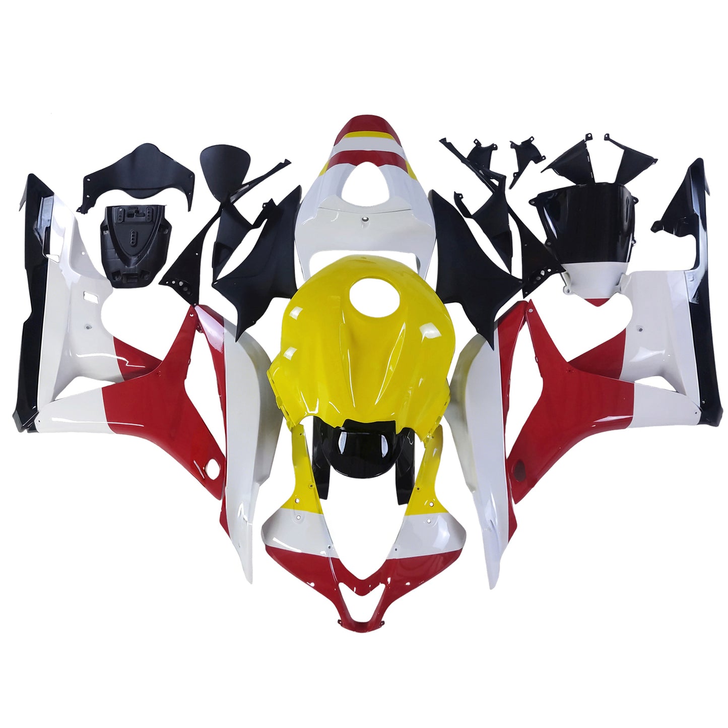 Amotopart Honda CBR600RR 2007-2008 F5 Kit carena Carrozzeria Plastica ABS