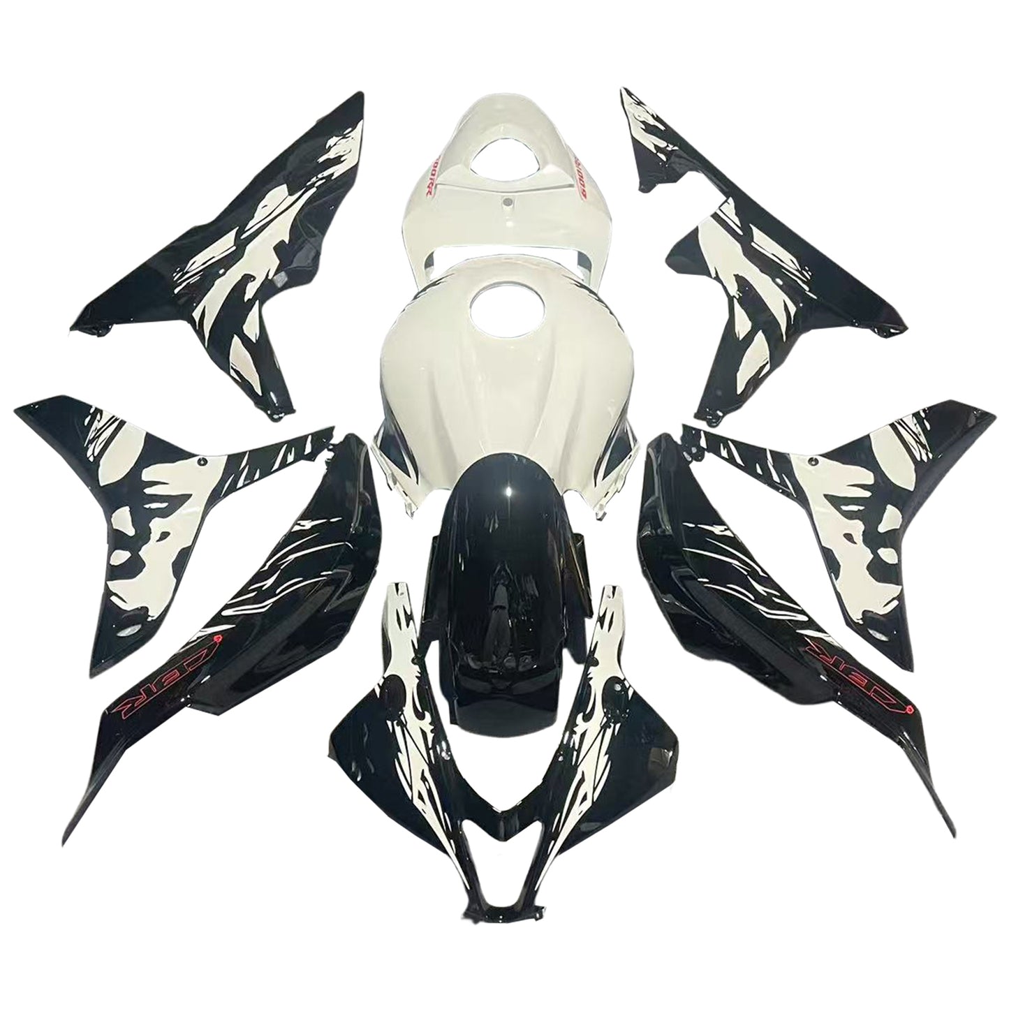 Amotopart Honda CBR600RR 2007-2008 F5 Kit carena Carrozzeria Plastica ABS