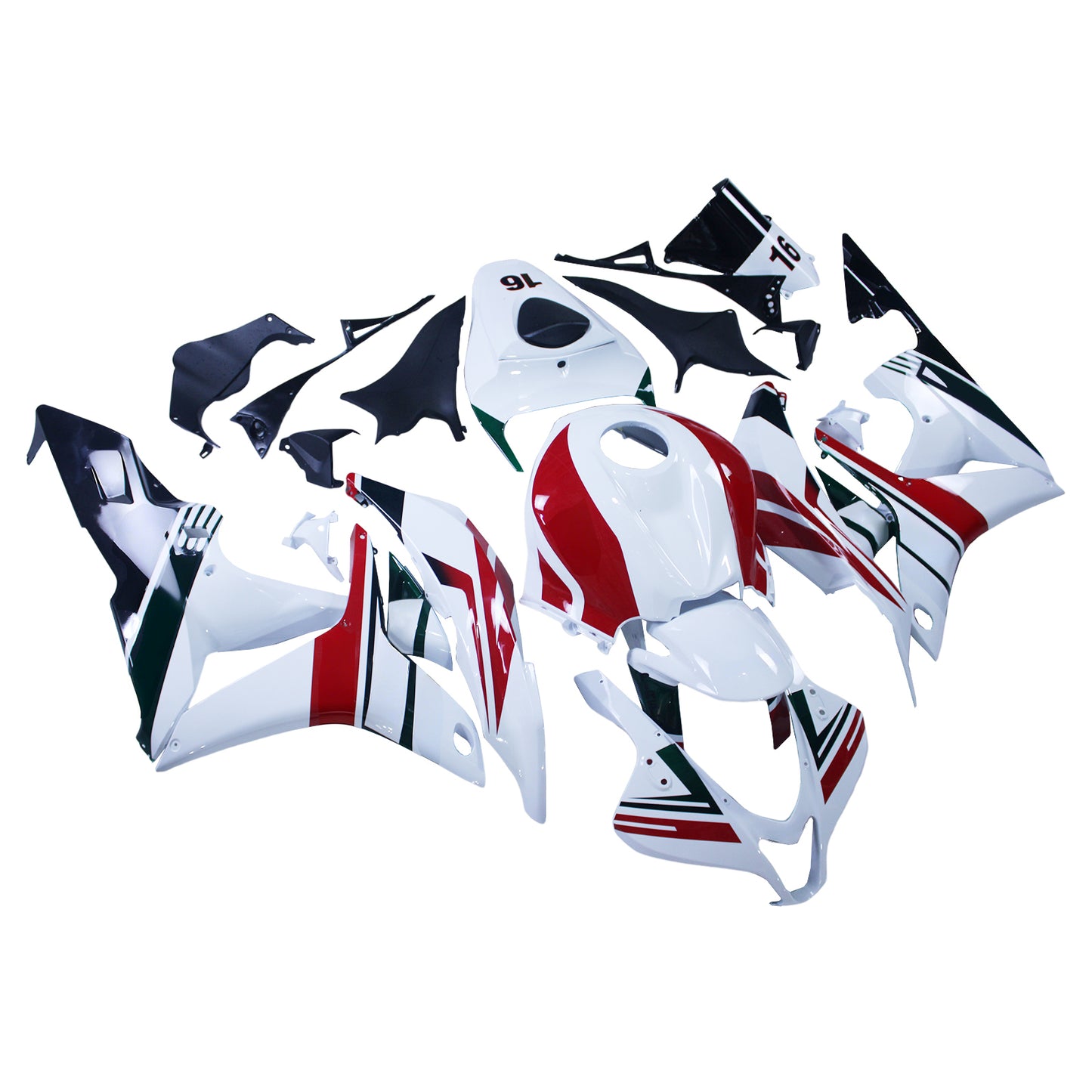 Amotopart Honda CBR600RR 2007-2008 F5 Kit carena Carrozzeria Plastica ABS