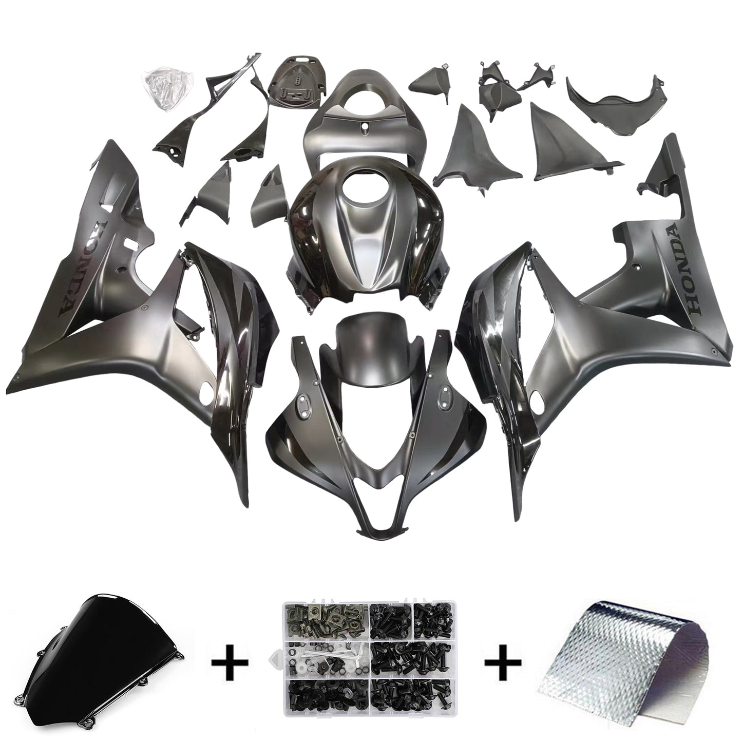 Amotopart Honda CBR600RR 2007-2008 F5 Kit carena Carrozzeria Plastica ABS