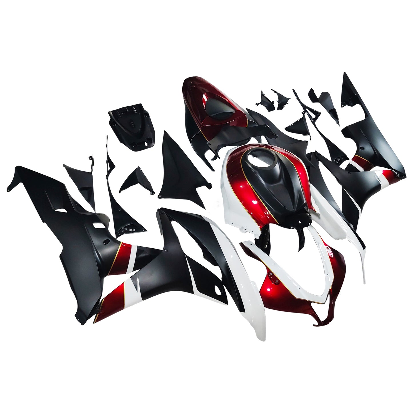 Amotopart Honda CBR600RR 2007-2008 F5 Kit carena Carrozzeria Plastica ABS
