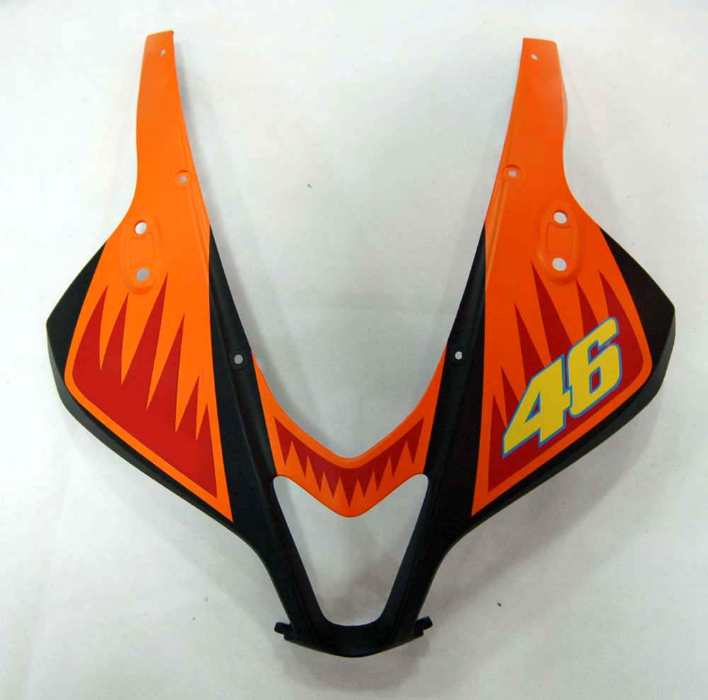 Carene 2009-2012 Honda CBR 600 RR Giallo & Nero Valentino Rossi Moto Generic