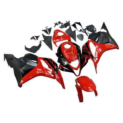 Carene 2009-2012 Honda CBR 600 RR Rosso &amp; Nero CBR Racing Generico