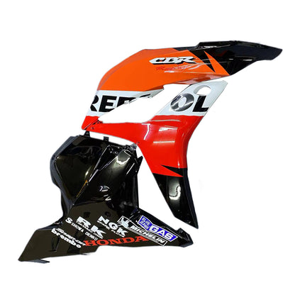 Carene 2009-2012 Honda CBR 600 RR Nero &amp; Arancione Repsol Racing Generico