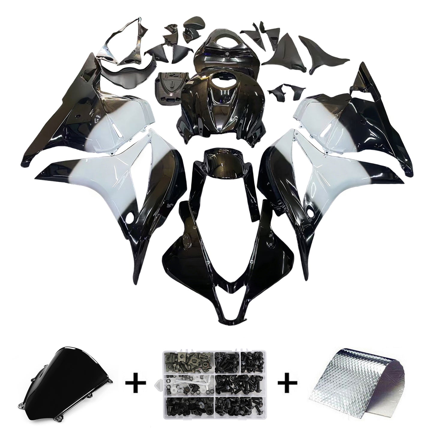 Carene 2009-2012 Honda CBR 600 RR Black West CBR Generico