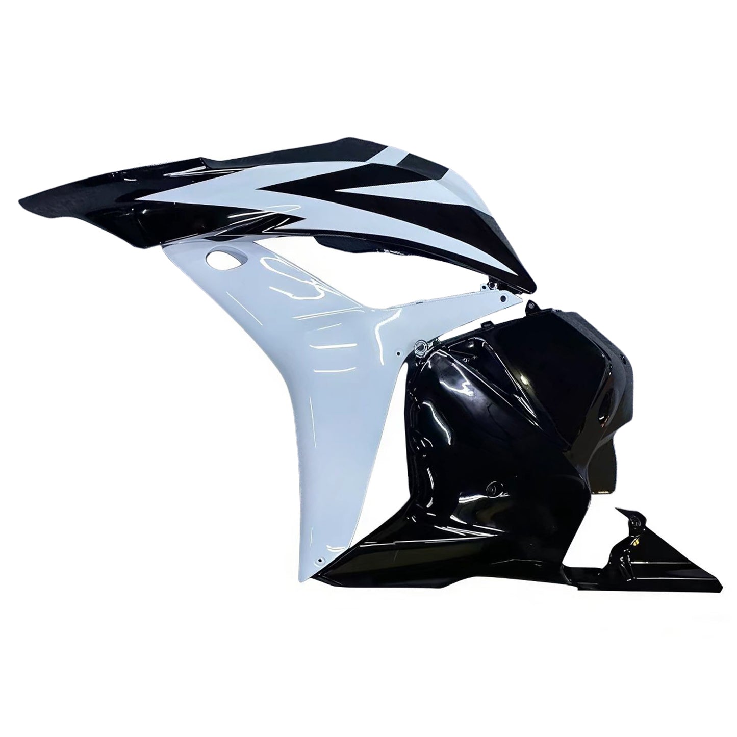 Carene 2009-2012 Honda CBR 600 RR Bianco & Nero Hannspree Racing Generico