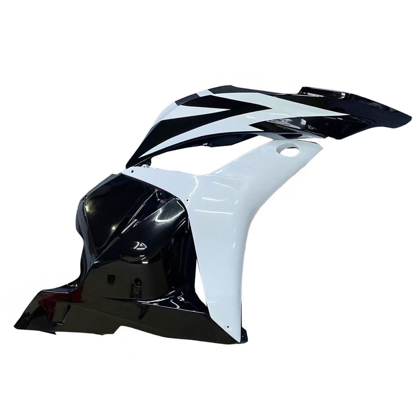 Carene 2009-2012 Honda CBR 600 RR Bianco & Nero Hannspree Generic