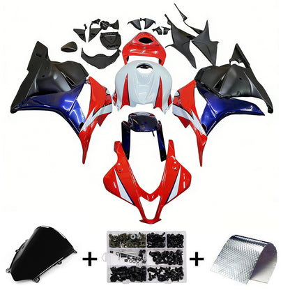 Carene 2009-2012 Honda CBR 600 RR Rosso Bianco Blu CBR Racing Generico