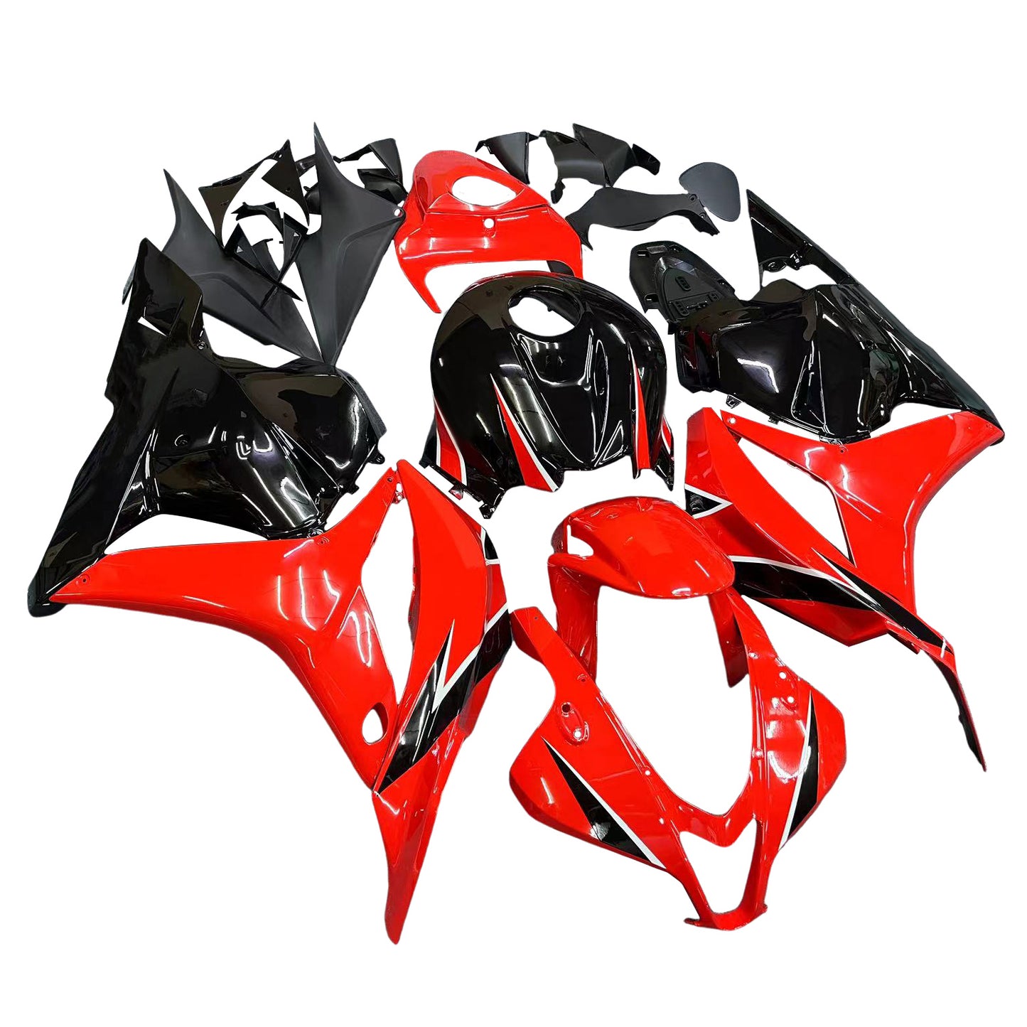 Carene 2009-2012 Honda CBR 600 RR Rosso & Nero Honda CBR Generic