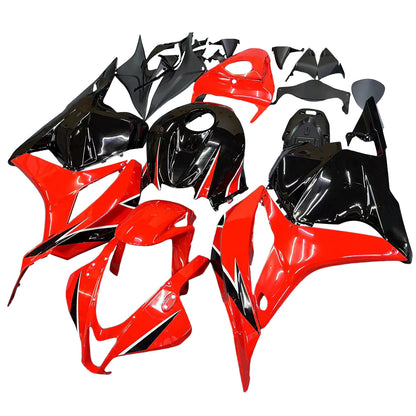 Carene 2009-2012 Honda CBR 600 RR Rosso & Nero Honda CBR Racing Generico