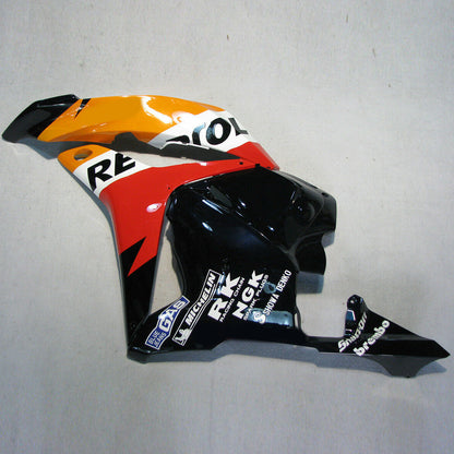 Kit Carenatura Fit Honda CBR 600 RR F5 2009-2012 10 11 Arancione Nero Generico