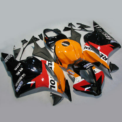 Kit Carenatura Fit Honda CBR 600 RR F5 2009-2012 10 11 Arancione Nero Generico