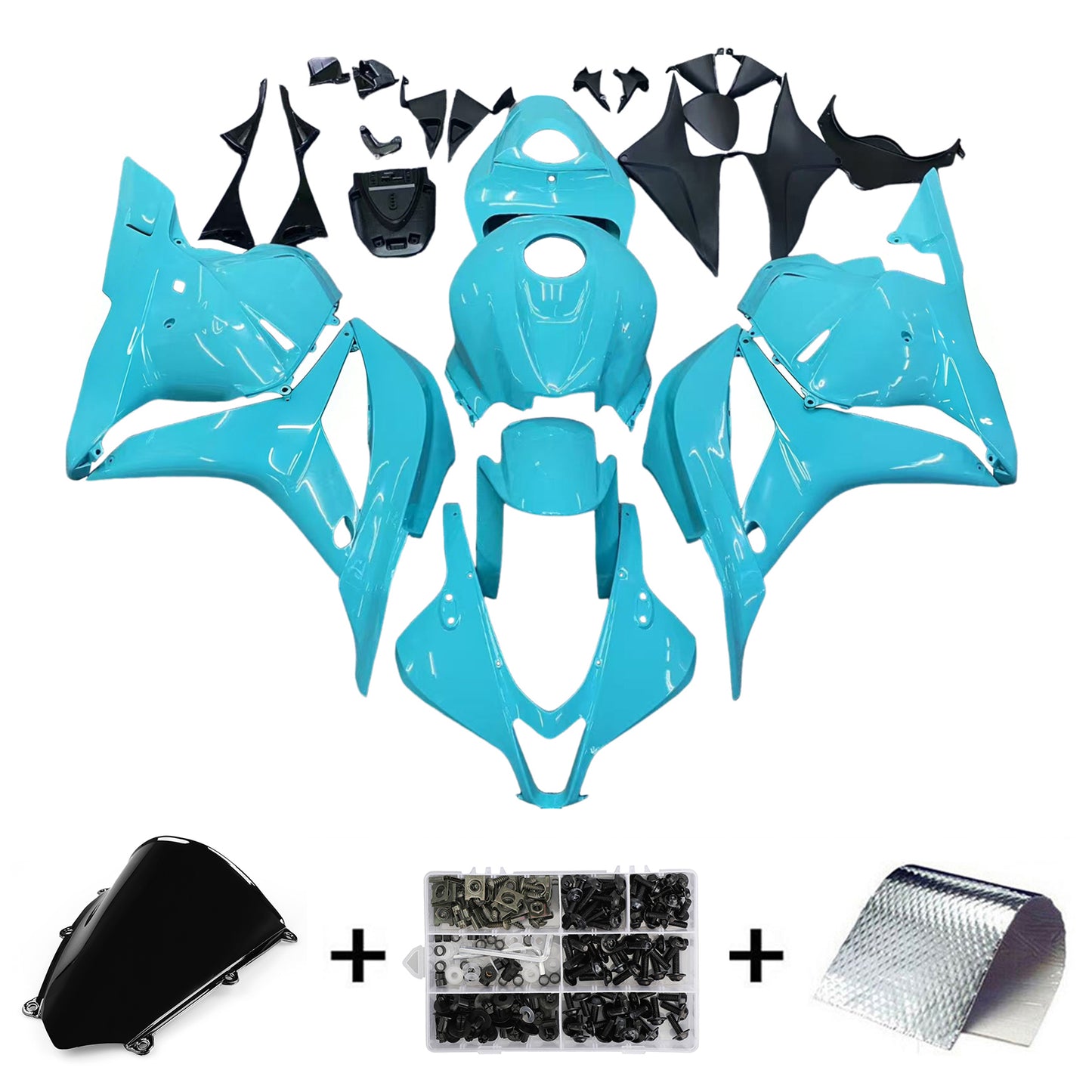 Kit carenatura ABS di plastica per Honda CBR600RR 2009-2012 F5