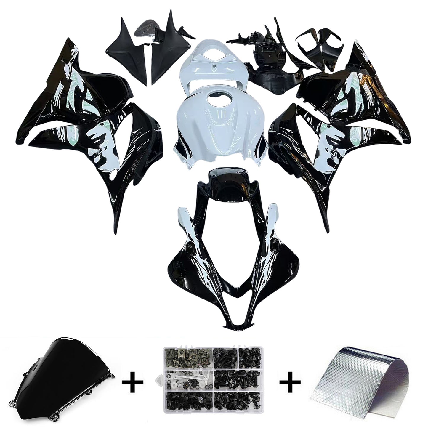 Amotopart Honda CBR600RR 2009-2012 F5 Kit carena Carrozzeria Plastica ABS