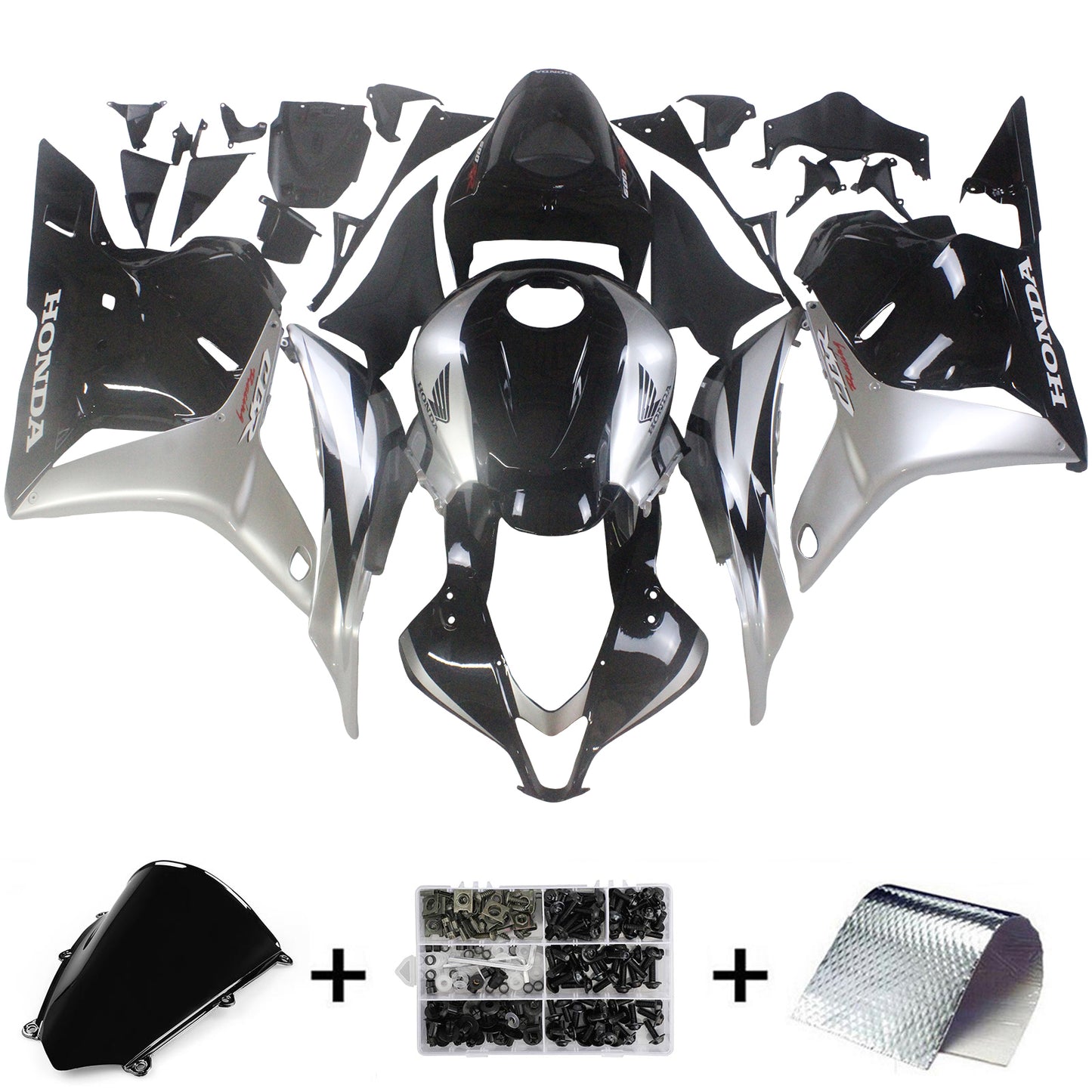 Amotopart Honda CBR600RR 2009-2012 F5 Kit carena Carrozzeria Plastica ABS