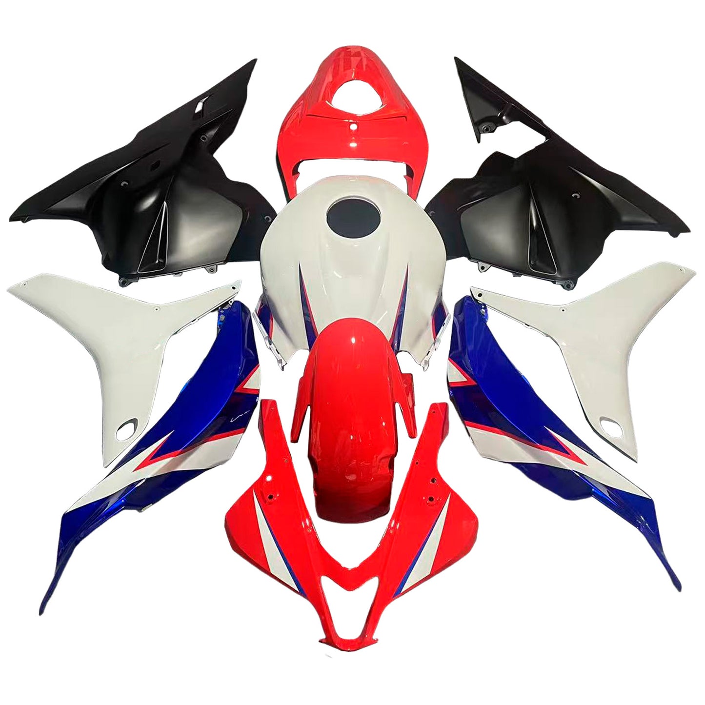 Amotopart Honda CBR600RR 2009-2012 F5 Kit carena Carrozzeria Plastica ABS