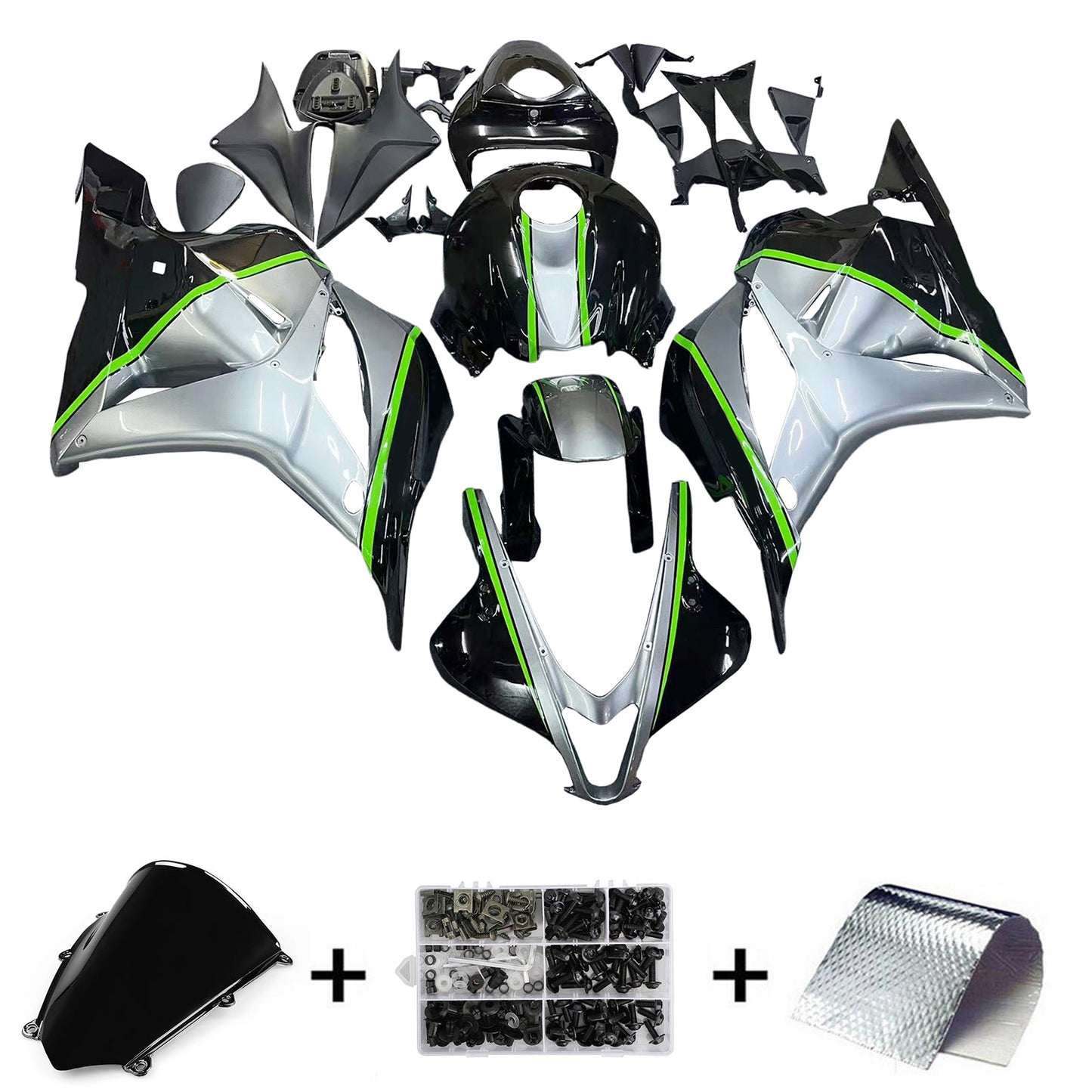 Amotopart Honda CBR600RR 2009-2012 F5 Kit carena Carrozzeria Plastica ABS