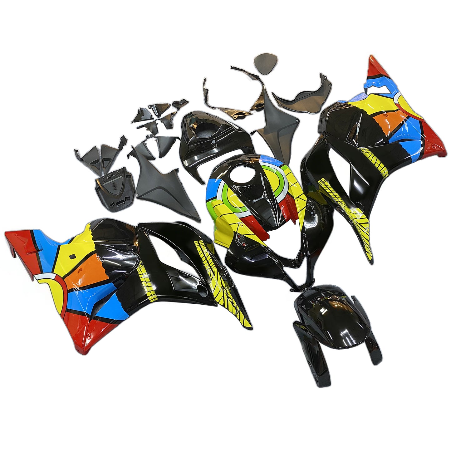 Amotopart Honda CBR600RR 2009-2012 F5 Kit carena Carrozzeria Plastica ABS