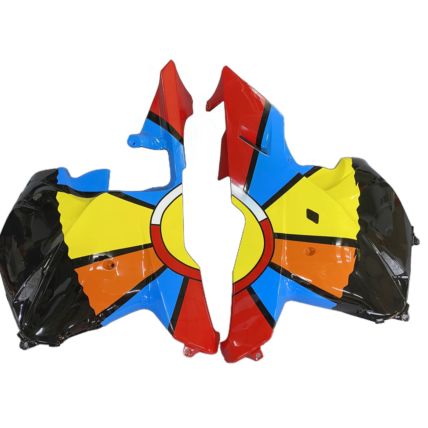 Amotopart Honda CBR600RR 2009-2012 F5 Kit carena Carrozzeria Plastica ABS