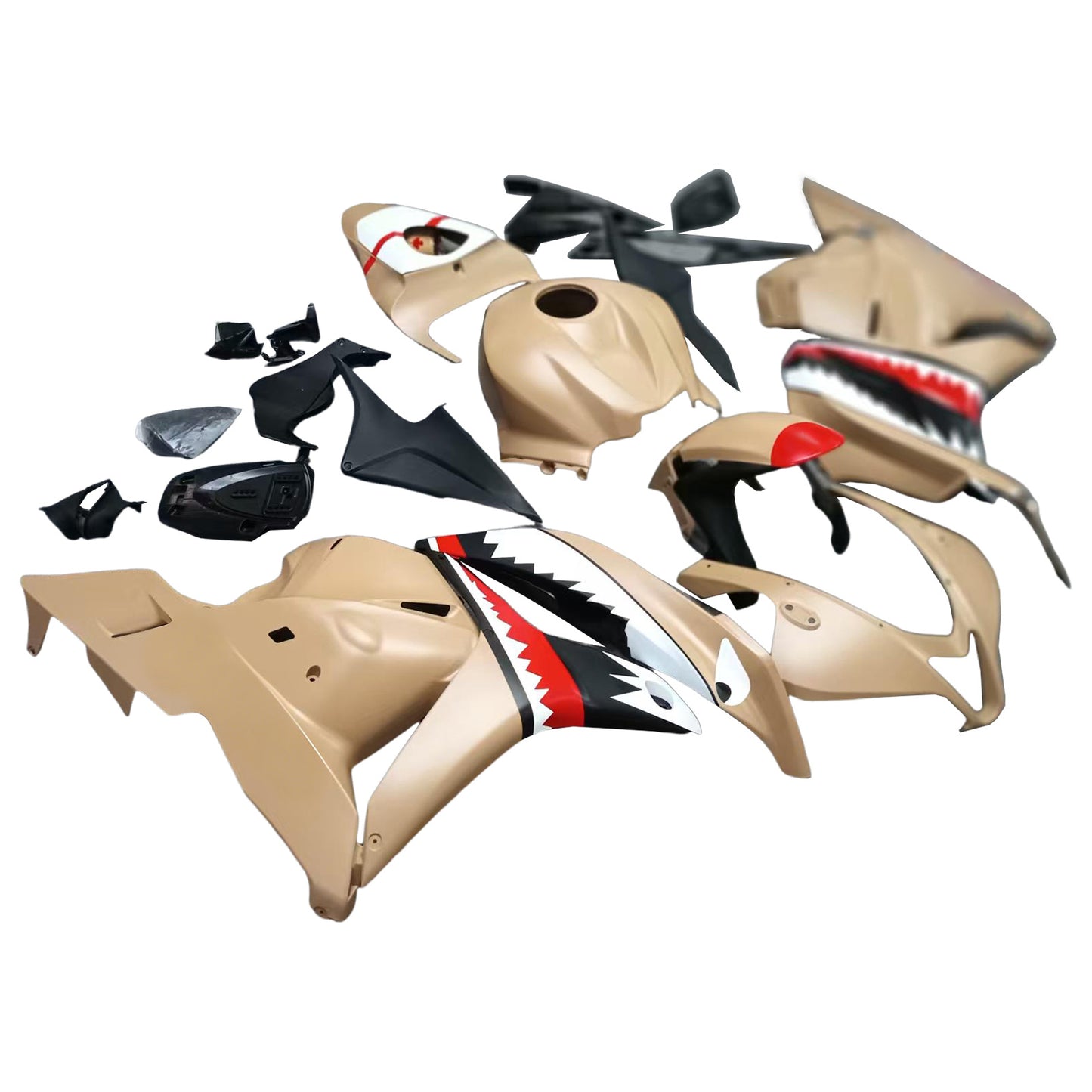 Amotopart Honda CBR600RR 2009-2012 F5 Kit carena Carrozzeria Plastica ABS