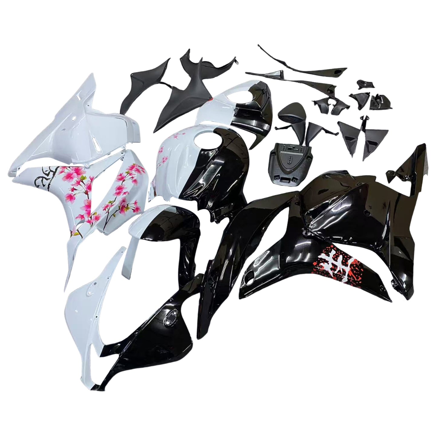 Kit carenatura per carrozzeria addominali di plastica per Honda CBR600RR 2009-2012 F5
