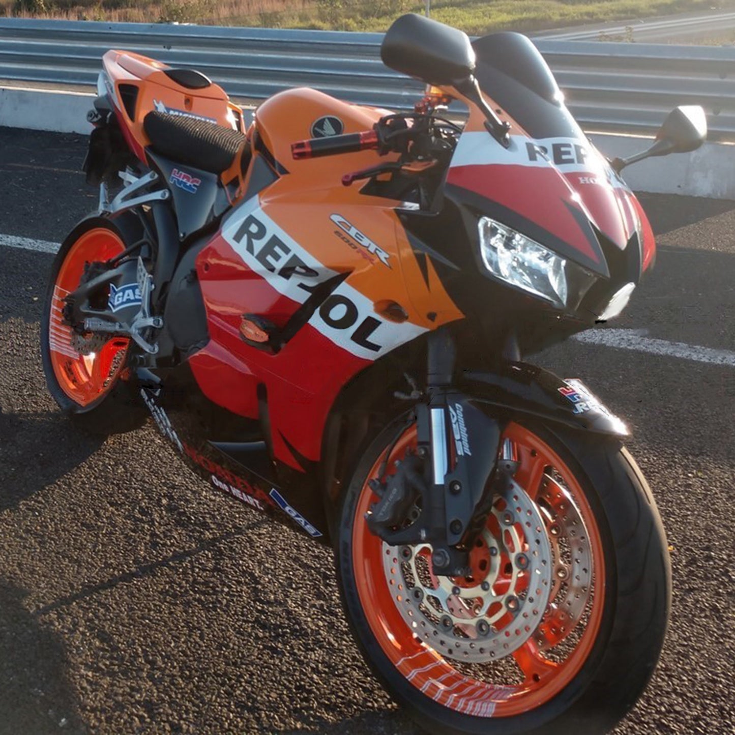 Carene 2013-2023 Honda CBR600RR Repsol Orange Racing Generico