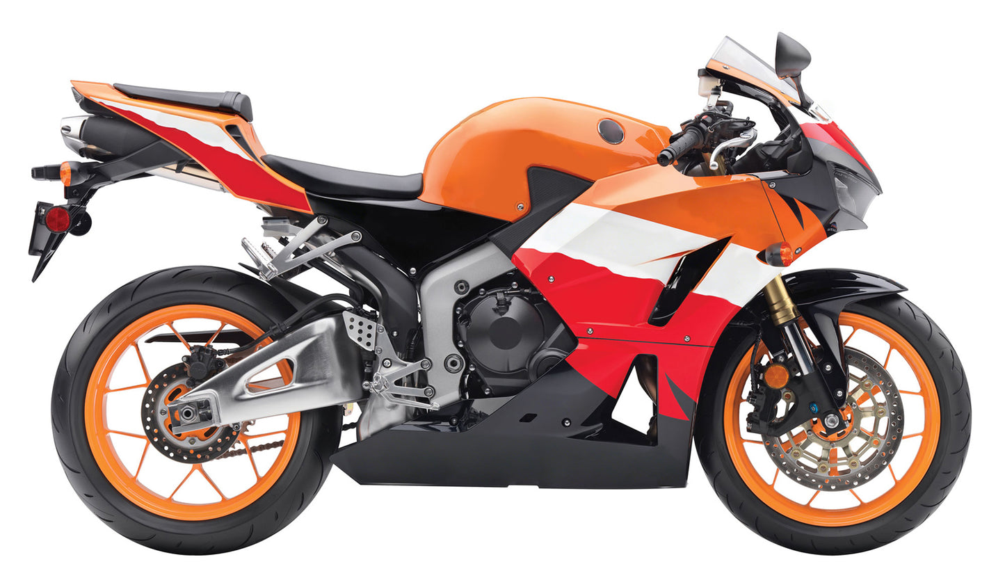 Carene 2013-2026 Honda CBR600RR Repsol Arancione Generico