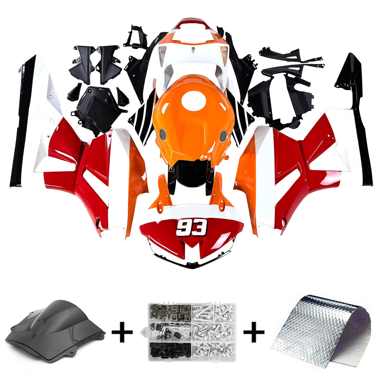 Kit carenatura Honda CBR600RR 2013-2026 F5 Carrozzeria Plastica ABS