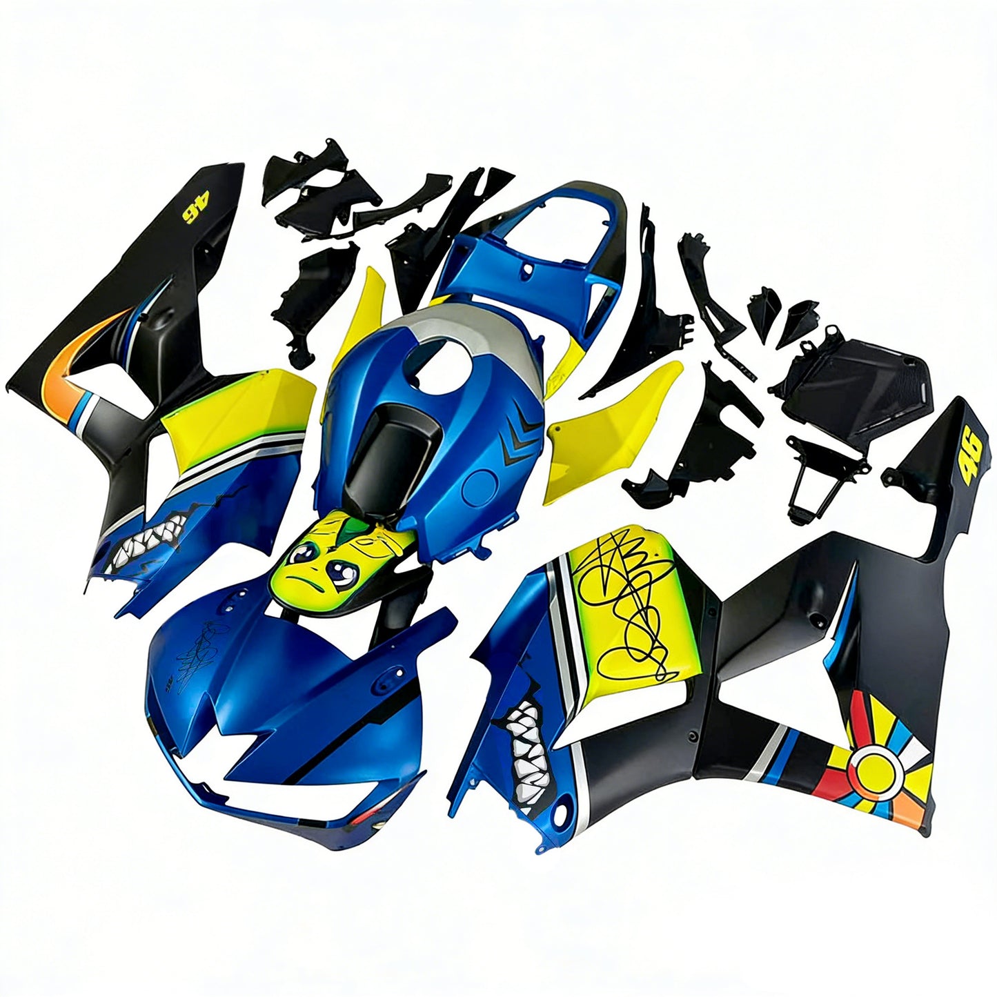Amotopart Honda CBR600RR 2013-2026 F5 Kit carena Carrozzeria Plastica ABS