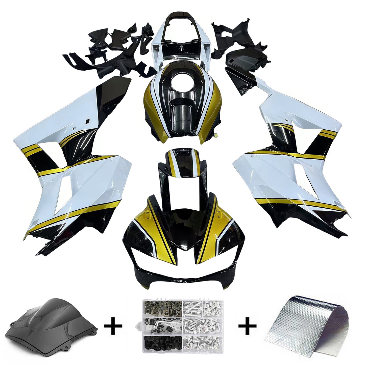 Amotopart Honda CBR600RR 2013-2026 F5 Kit carena Carrozzeria Plastica ABS