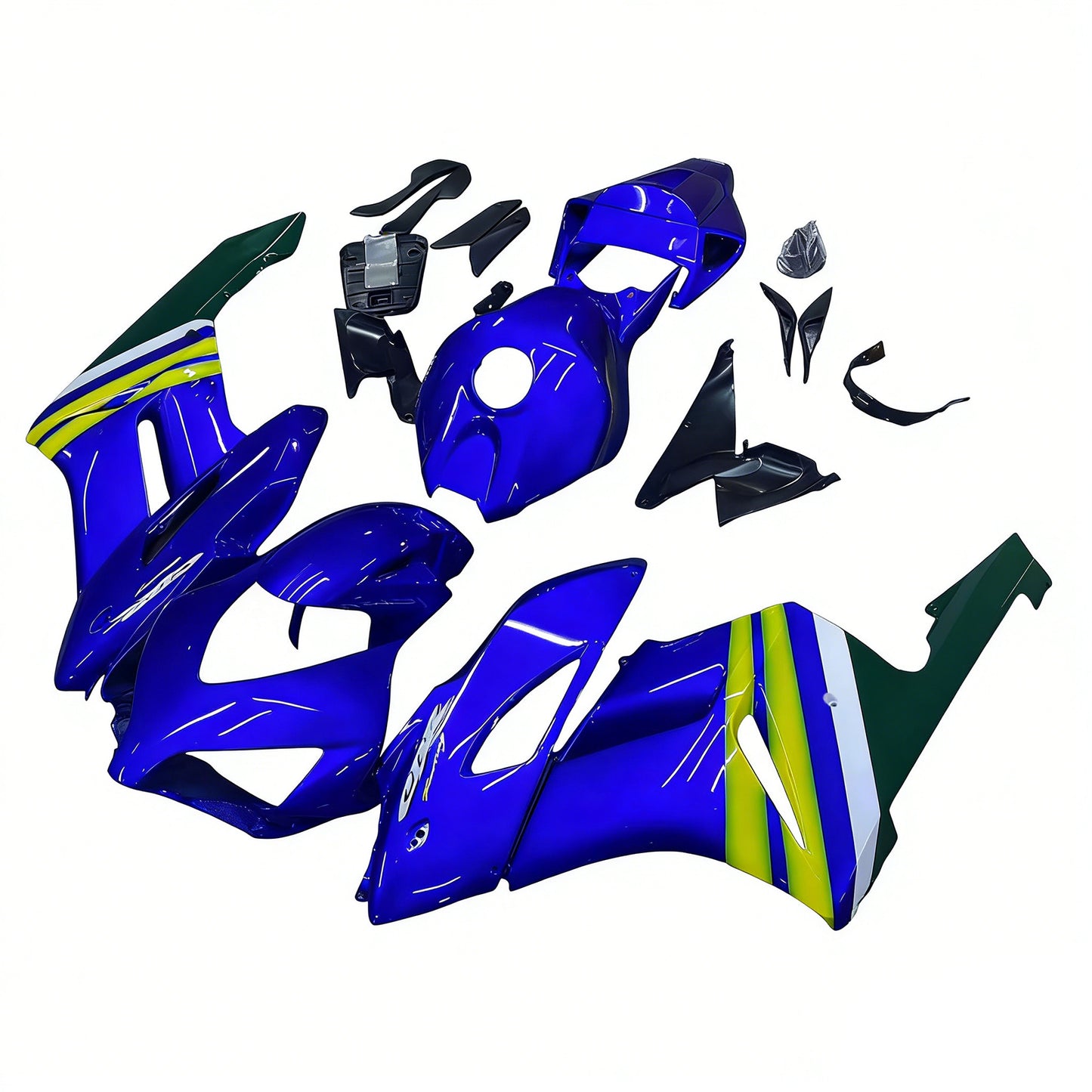 Amotopart 2004-2005 CBR1000 Honda Cladding Blue Kit