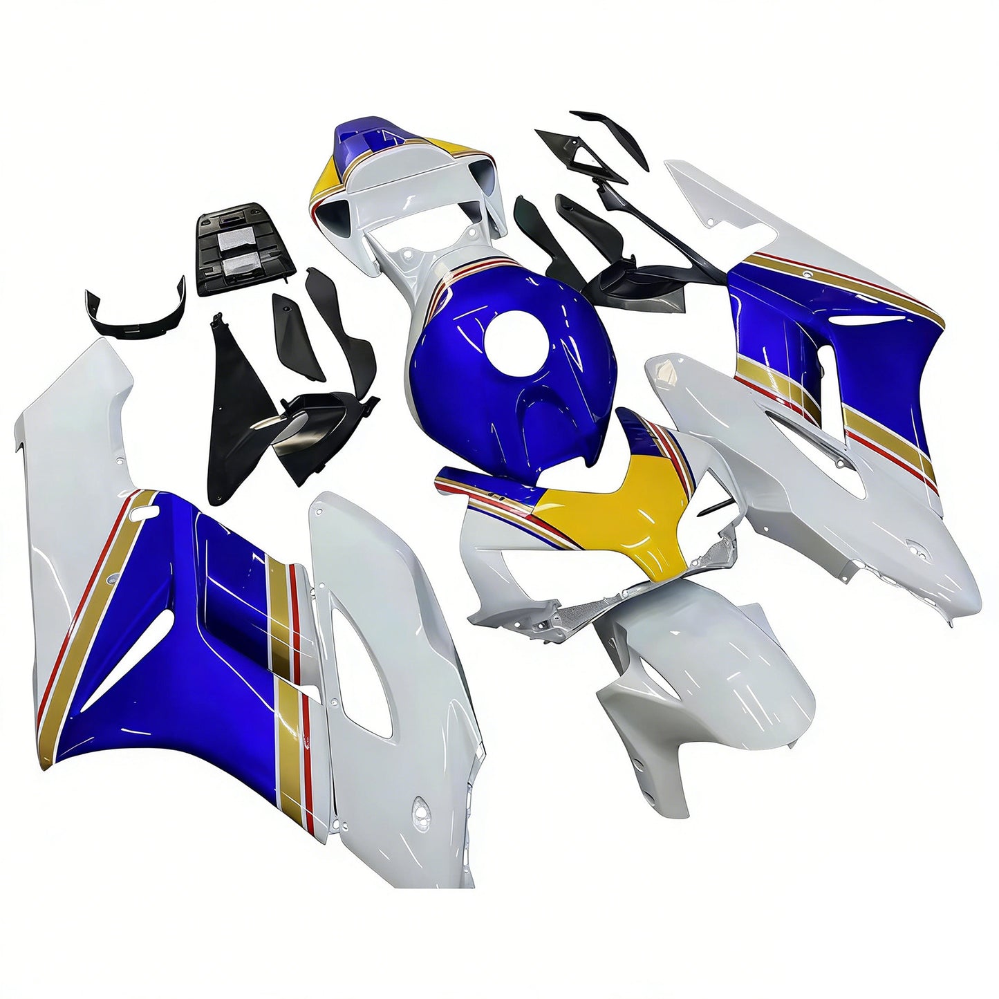 Carene 2004-2005 Honda CBR 1000 RR Multicolore Rothmans Honda Racing Generico