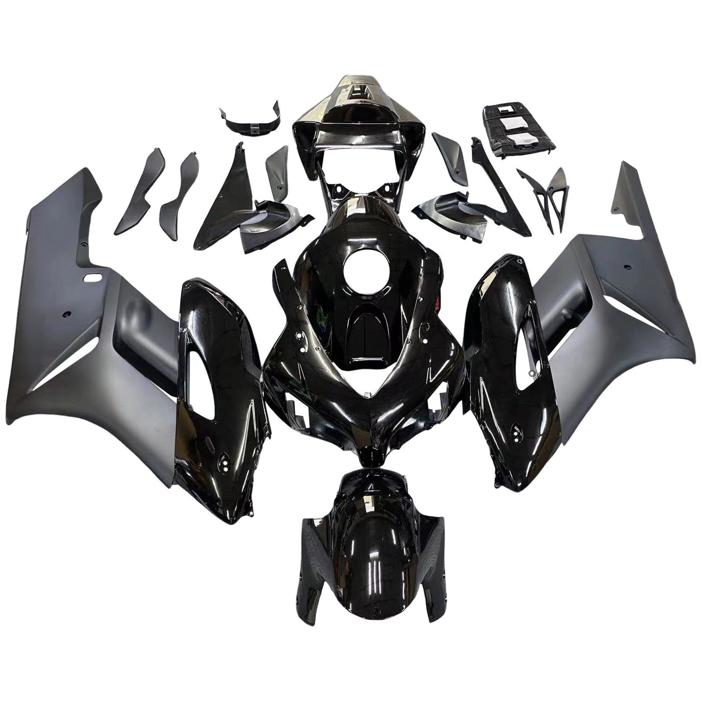 Carene 2004-2005 Honda CBR 1000 RR All Black RR Honda Generico