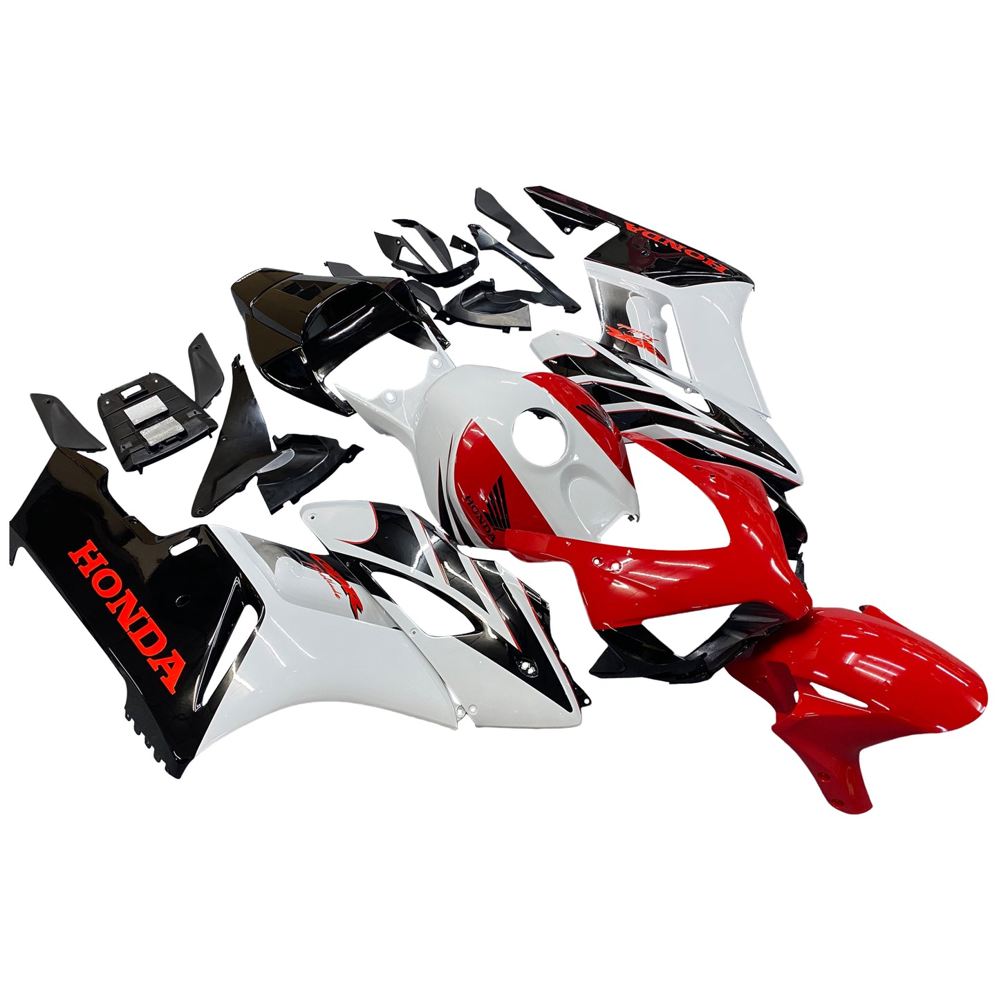 Amotopart Cladding Honda 1000RR 2004-2005 Cladding White? kit di camminata di corse cbr nera rossa