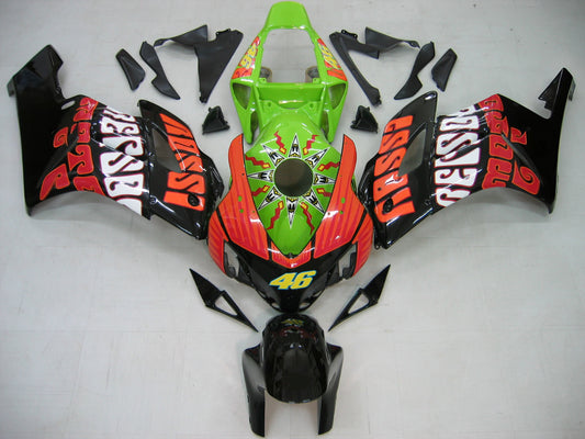 Carene 2004-2005 Honda CBR 1000 RR Nero Verde Valentino Rossi Generico
