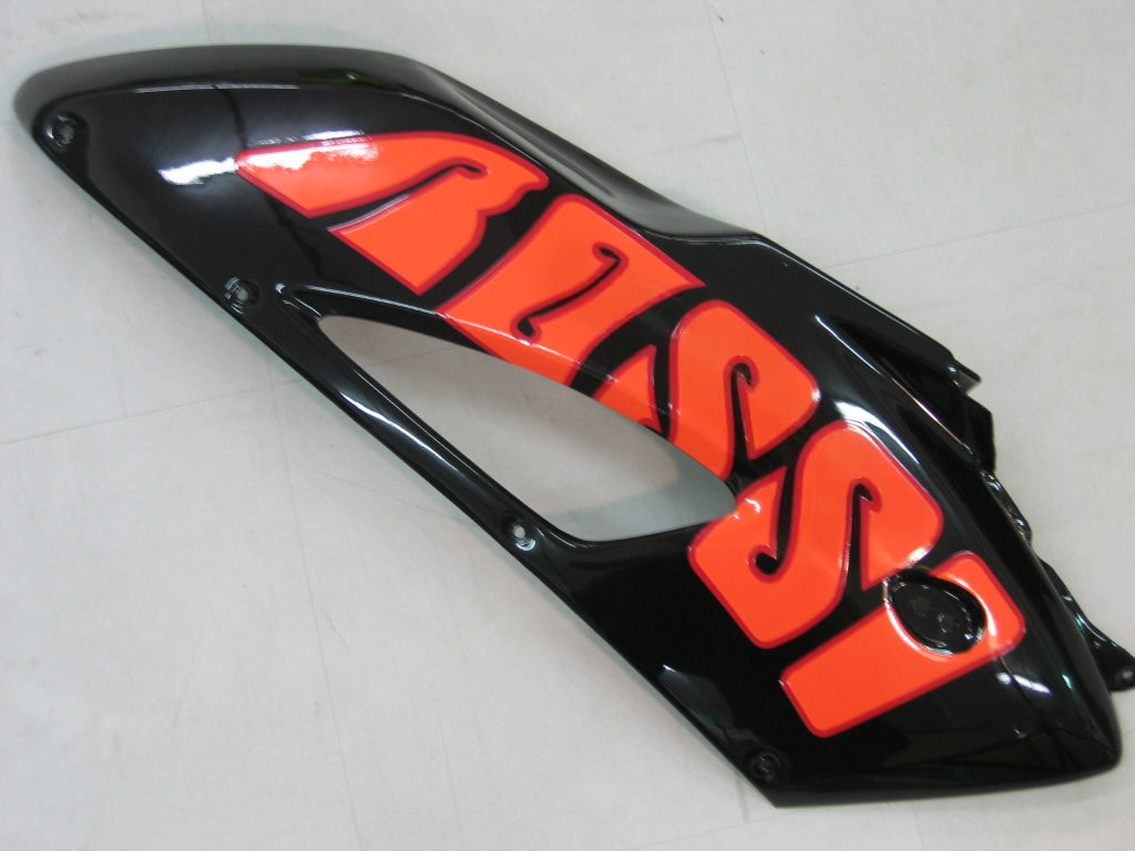 Carene 2004-2005 Honda CBR 1000 RR Nero Verde Valentino Rossi Racing Generico