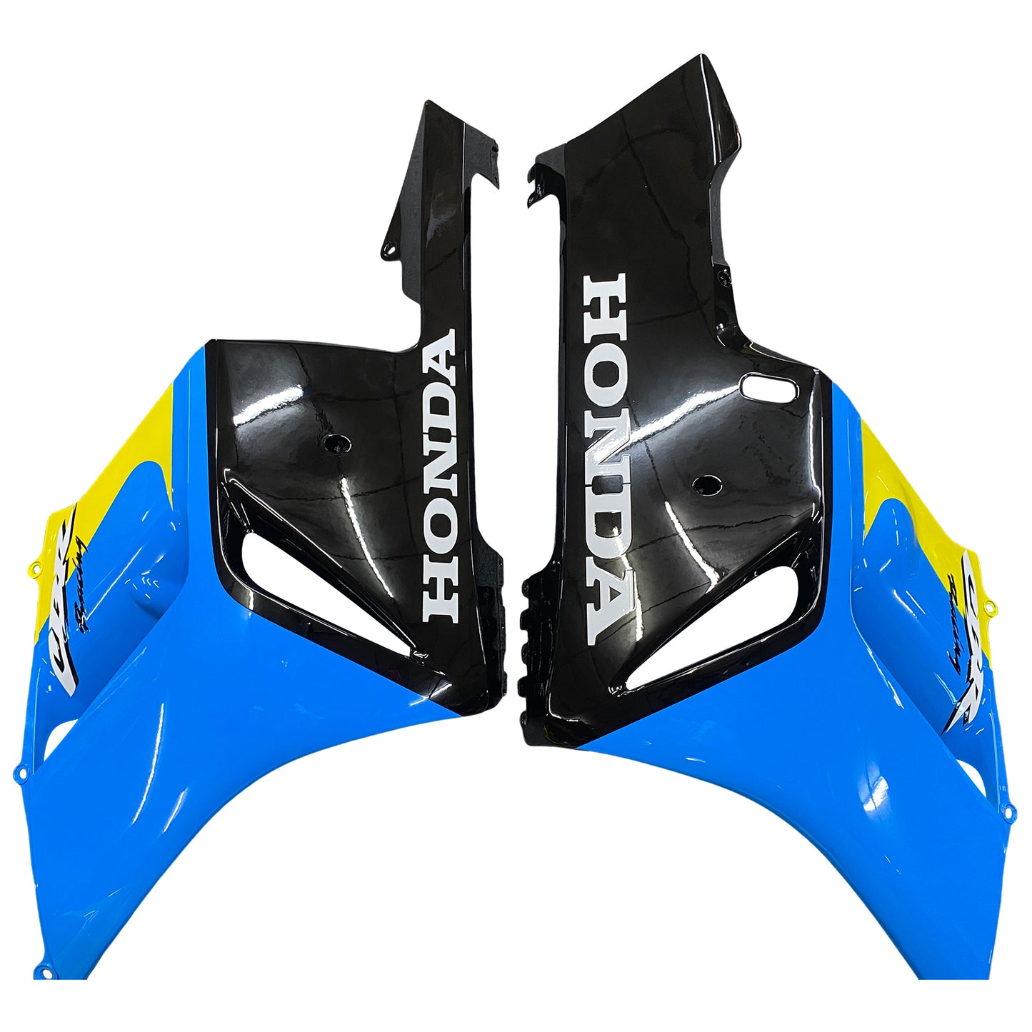 Amotopart rivestimento Honda CBR1000RR 2004-2005 Kit di cicli gialli blu giallo blu