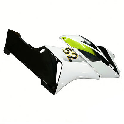 Amotopart Cladding Honda CBR1000RR 2004-2005 Cladding White Kit di memoria di corse neri di Hannspree