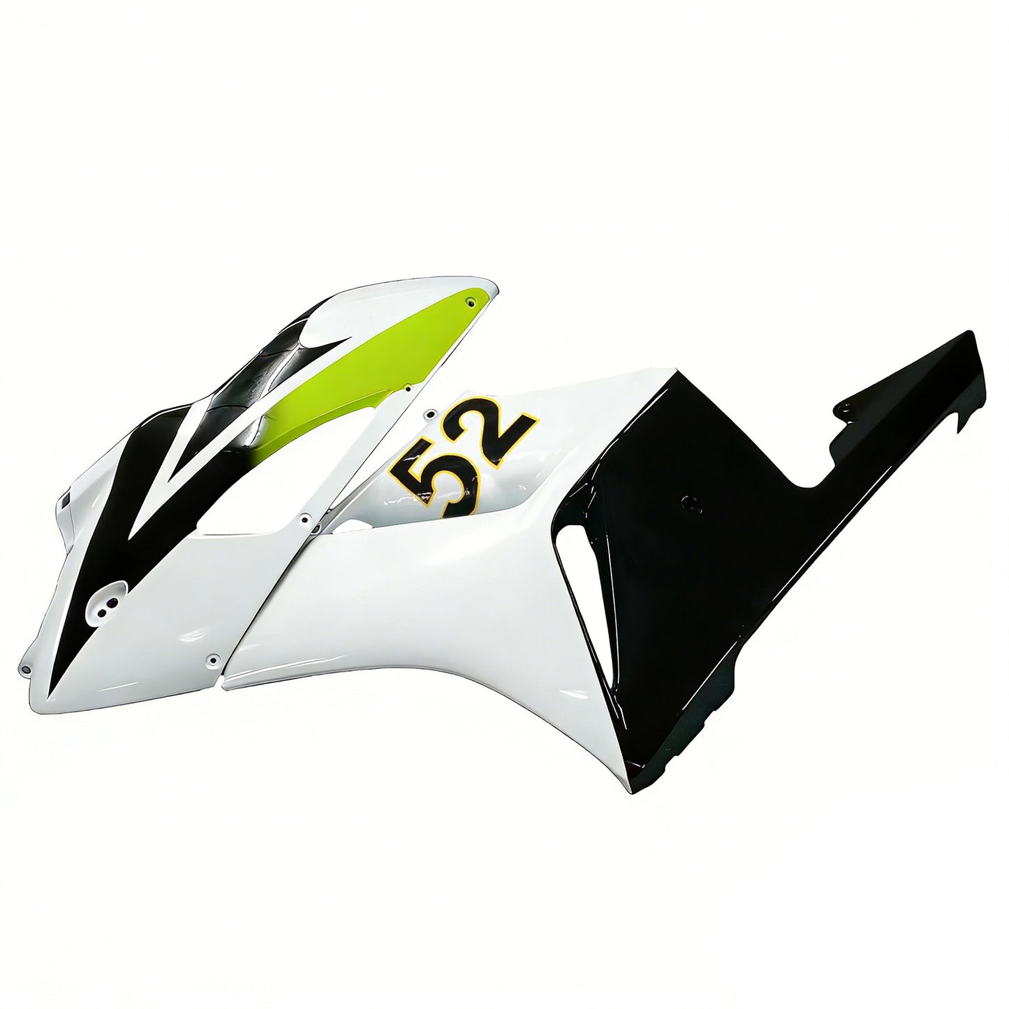 Carene 2004-2005 Honda CBR 1000 RR Bianco Nero Hannspree Racing Generico