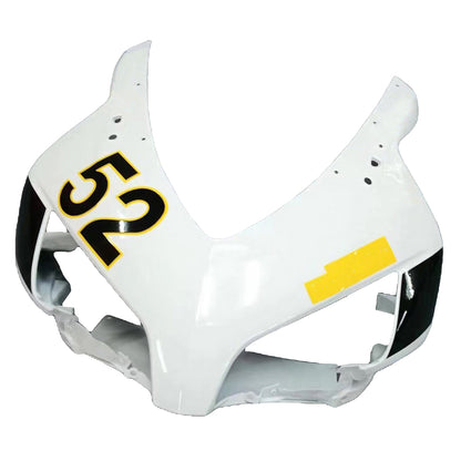 Amotopart Cladding Honda CBR1000RR 2004-2005 Cladding White Kit di memoria di corse neri di Hannspree