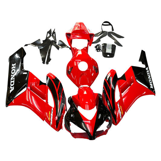 Amotopart Cladding Honda 1000RR 2004-2005 Cladding Red Black CBR Kit kit di corse