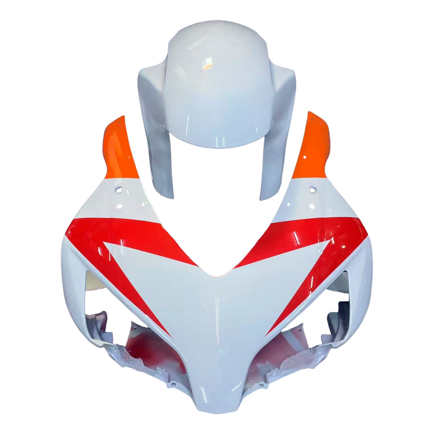 Carene 2004-2005 Honda CBR 1000 RR Bianco Arancio Repsol Racing Generico