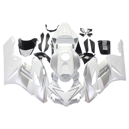 Amotopart rivestimento Honda CBR1000RR 2004-2005 rivestimento di rivestimento bianco kit di rivestimento di separazione in argento bianco