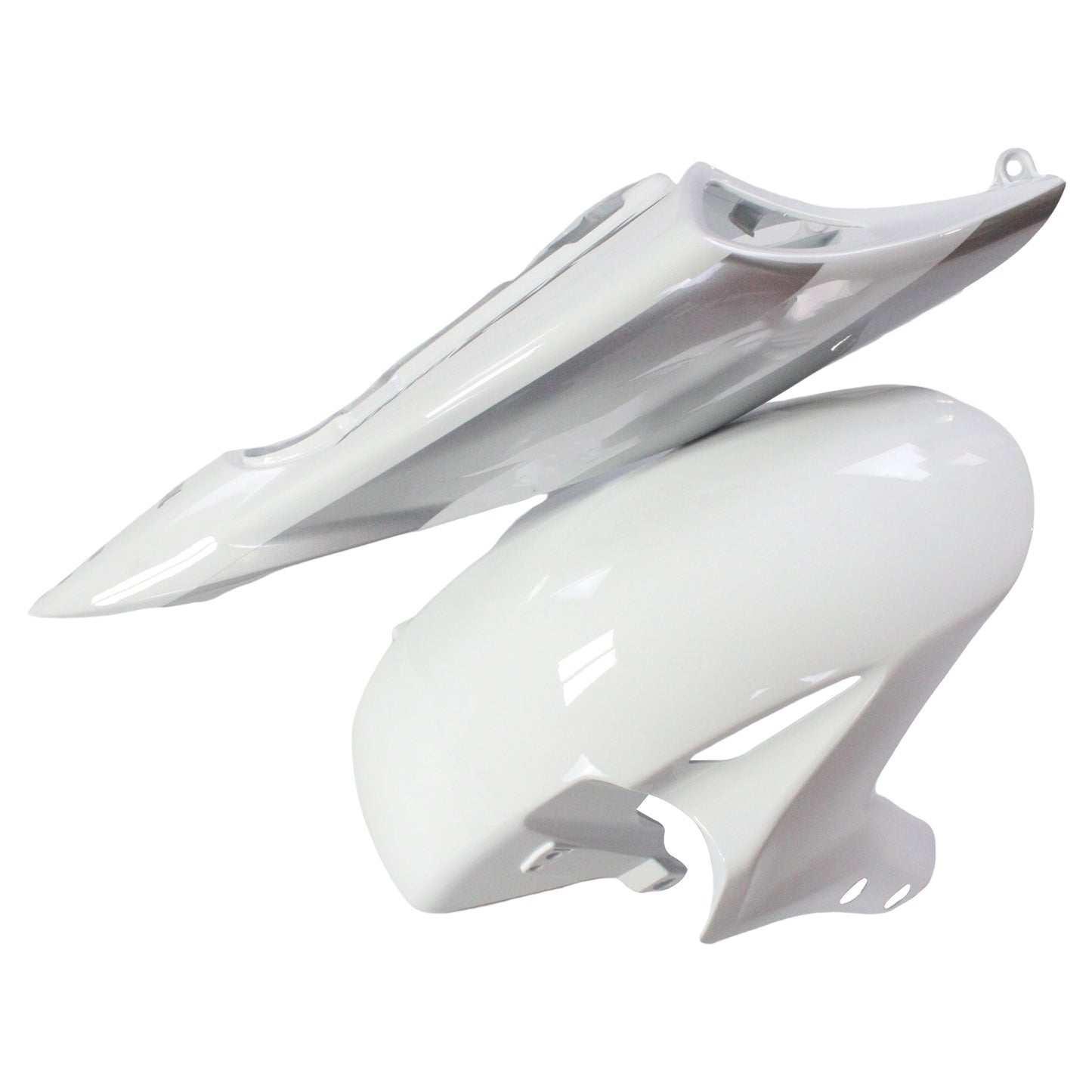 Amotopart rivestimento Honda CBR1000RR 2004-2005 rivestimento di rivestimento bianco kit di rivestimento di separazione in argento bianco