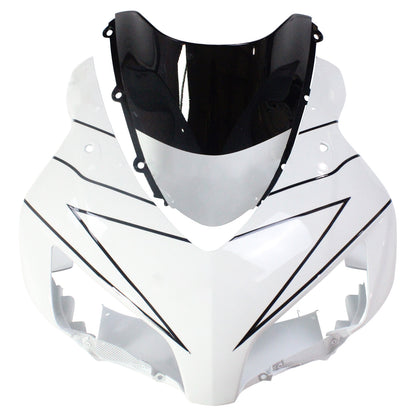 Amotopart rivestimento Honda CBR1000RR 2004-2005 rivestimento di rivestimento bianco kit di rivestimento di separazione in argento bianco