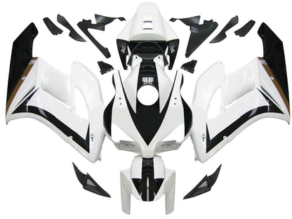 Amotopart Cladding CBR1000RR 2004-2005 Cladding White Kit di corse Honda nero