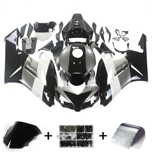 Amotopart rivestimento Honda CBR1000RR 2004-2005 Defection Repsol Racing Black Careing Kit