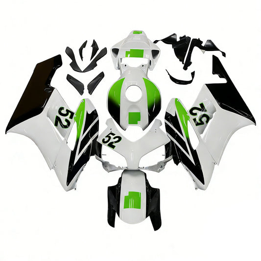 Amotopart Cladding Honda CBR1000RR 2004-2005 Cladding White? N. 52 Kit da corsa Hannspree