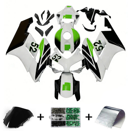 Carene 2004-2005 Honda CBR 1000 RR Bianco No.52 Hannspree Racing Generico